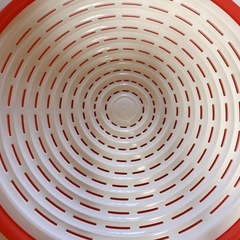 盛り皿 （小）レッド 昭和レトロの画像