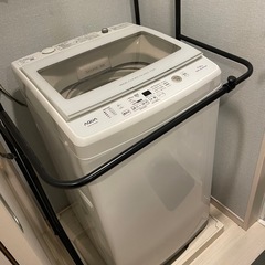 【引き渡し決定】洗濯機とラックの画像