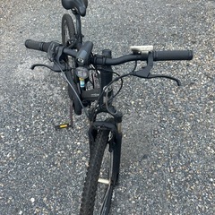 パナソニック電動アシスト自転車黒の画像