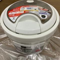 【YAMAZEN】3合炊飯器
の画像