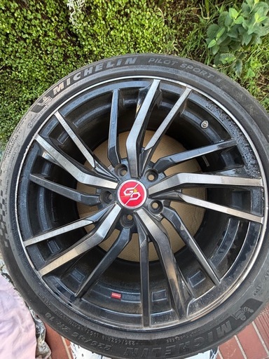 アルミホイールタイヤ4本セットスバル車　