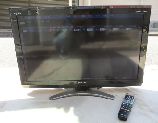 ☆シャープ SHARP LC-32E7 AQUOS 32V液晶テレビ◆テレビの楽しみ方を広げるこだわり機能