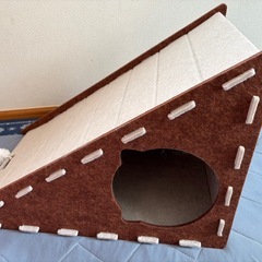 猫　爪研ぎ　の画像