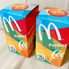 [未使用] コカコーラ 2010FIFAワールドカップ コークグラス ２個セットの画像