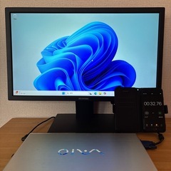 【セット商品】SONY VAIO➕21.5インチモニター➕Bluetoothキーボード➕無線マウス➕VGAケーブルの画像