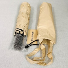 日傘 折りたたみ傘 紫外線遮断 日焼け防止 収納ポーチ付き 超軽量 晴雨兼用の画像