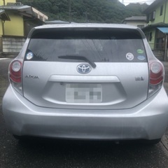 急募・アクア10前期　車検令和8年10月の画像