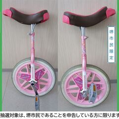 【堺市民限定】(2509-25) 一輪車16インチの画像