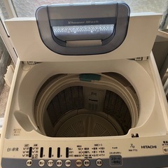 日立洗濯機　7kg NW-T73の画像