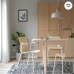 IKEA ダイニングチェア　LAKTARE 2個の画像