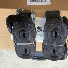 タイダウンベルト　ラッシング　荷締めベルト2本の画像