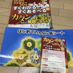 引き取り限定　カタン スタンダード 解説付きセット ボードゲーム GPの画像