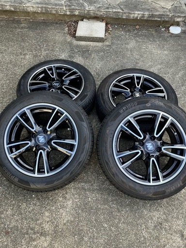 多数のお問い合わせ、ありがとうございました。4本アルミタイヤ185/60/15