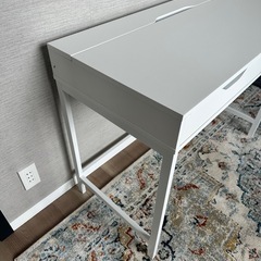IKEA ALEX ホワイトデスク 100x48cmの画像