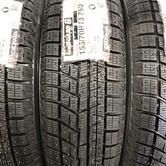 【新品】2023年製 YOKOHAMA ice GUARD iG60 155/70R13 13インチ スタッドレス 4本 ピクシスエポック ミライース タウンボックス等 (STO031)の画像