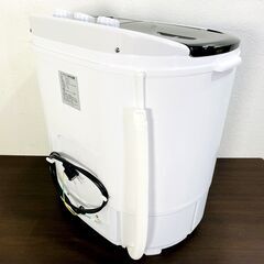 【高年式 2024年製】WEIMALL ウェイモール ポータブル 2槽式 洗濯機 NAW002 小型 3.6kg 脱水2.0kg コンパクト 一人暮らし ベビー用品 靴洗い E0EW0127の画像
