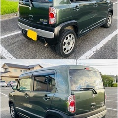 スズキ　ハスラー　G 2WD　平成27年　車検2年付き レーダーブレーキサポート　アイドリングストップ　シートヒーター　現場引渡し の画像