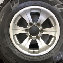 【TOYO OBSERVE Gsi-5 275/70R16】スタッドレス【社外ホイール 16インチ 8J6HPCD139.7+2】バリ溝 ランクル80等　(STB024)の画像