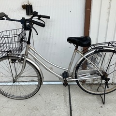 自転車　26インチ　近隣有料配達可能　さすべえ付きの画像