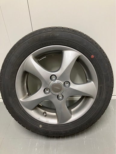 【売約となりました。ありがとうございました】2024製ダンロップWINTERMAXX03軽自動車N-BOX等スタッドレス+ホイルセット14インチ