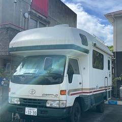 キャンピングカー　トヨタ　カムロード　車検無しの画像