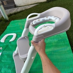 子供 補助便座 折りたたみ ステップ 折り畳み トイトレ 踏み台
の画像