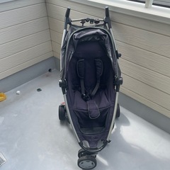 Quinny クイニー　三輪　ベビーカー　黒　ブラック の画像
