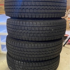 & タイヤホイール　スタッドレス　195/80R15 15インチ　2023年製　4本セットの画像