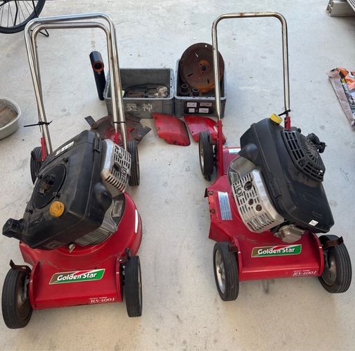 草刈機　不動車2台　ジャンク