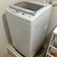 2021年製　AQUA 洗濯機　インバーター式の画像