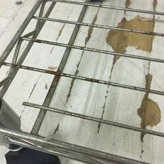  24980  キャスター付き4段スチールラック    ◆大阪市内・東大阪市他 6,000円以上ご購入で無料配達いたします！◆ ※高槻・枚方方面◆西宮・尼崎方面◆生駒方面　それぞれ条件付き無料配送あり！            の画像