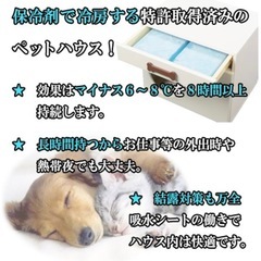 ひんやりペットハウス　オアシスの画像
