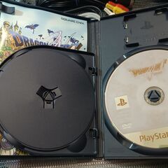 動作確認済 プレステ2 SCPH-30000 ドラクエ5おまけ　電源ケーブル　映像ケーブル　コントローラ２個の画像