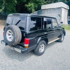 トヨタ ランドクルーザー 78プラド平成07年339600 KM  ディーゼル 1KZ オートマ 4WD ナビ の画像