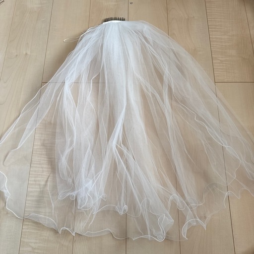 ショート　ベール　ワタベウェディング