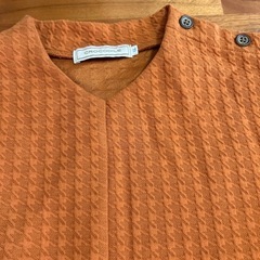 クロコダイルLL♦️秋にぴったり！ほぼ新品✨️試着のみ！レディース服カットソーの画像
