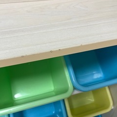 【美品】おもちゃ収納の画像