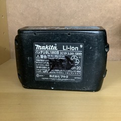 マキタ　6.0Ah  18V バッテリー　　リサイクルショップ宮崎屋　佐土原店　25.9.15Fの画像