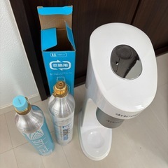 【お話し中】ドリンクメイト　炭酸メーカー　交換用ガスシリンダー2本付きの画像