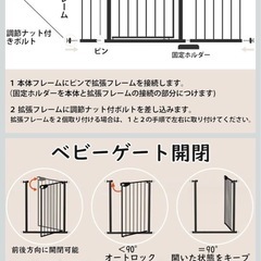 seogva ベビーゲートの画像