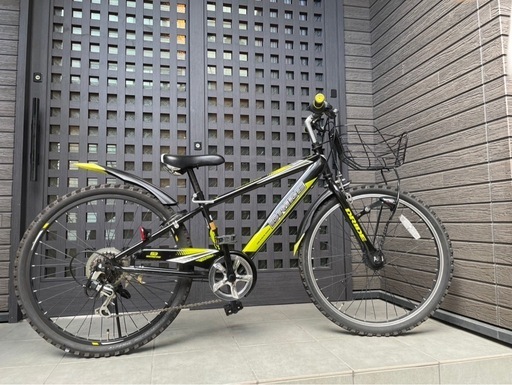 子供用自転車24インチ　ドライドS3 ブロックタイヤ