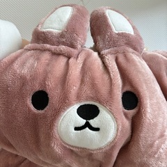 うさぎ 着る毛布 暖かい かわいい 被る毛布 の画像