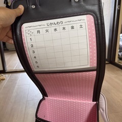 Rakutenかるすぽ ピンクと茶色のランドセルの画像