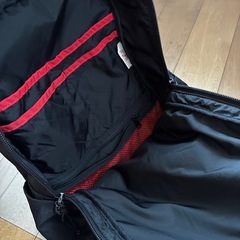 サムソナイト　レッド　リュックの画像