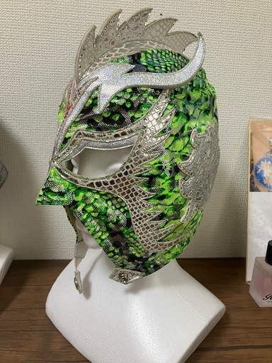 ウルティモドラゴンプライベートマスク　本人着用