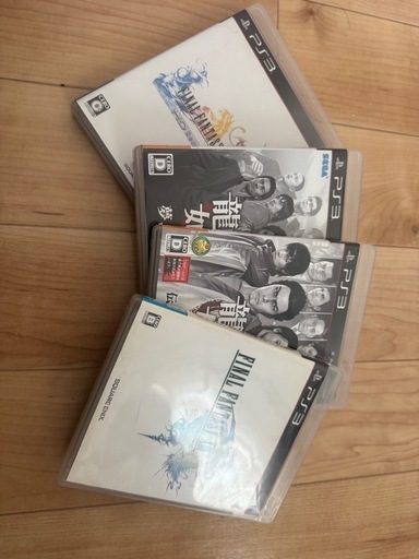 PS3 本体　ソフト4本