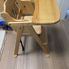 木製キッズチェア　ダイニング用　状態良しの画像