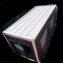 プレハブ、スーパーハウス、小屋の画像