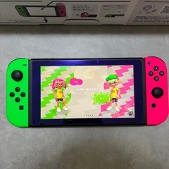 Nintendo switch スプラトゥーン2セット　本体の画像