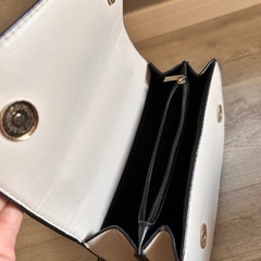 ショルダー&ハンドバック　白(ノーブランド)の画像